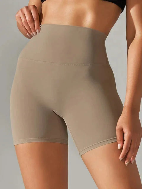 Short de Yoga Taille Haute Extensible et Respirant
